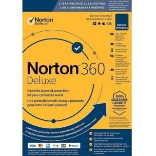 Norton 360 Deluxe – 1-Year / 3-Device – Global